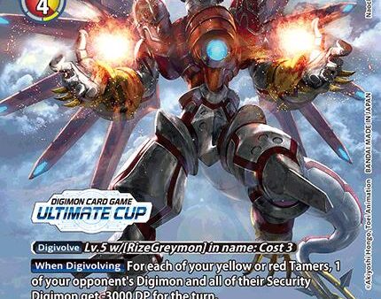 ShineGreymon [BT12-043] (Ultimate Cup 2024) [Across Time] Online Hot Sale