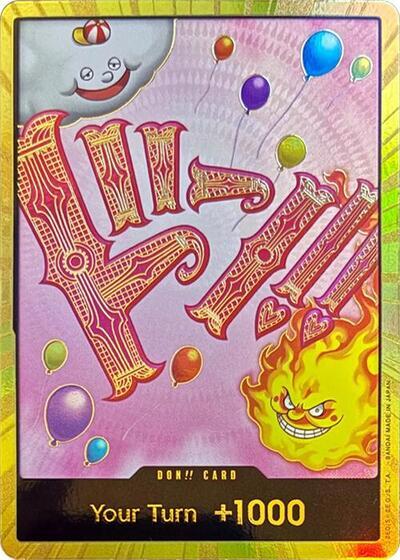 DON!! Card (Big Mom) (Gold) [Premium Booster -The Best-] Hot on Sale