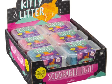 Kitty Litter Slime, Mold-able, Reusable, Tactile For Sale