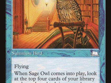 Sage Owl [Weatherlight] For Discount