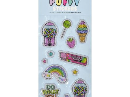 Gumball Machine Puffy Stickers Cheap