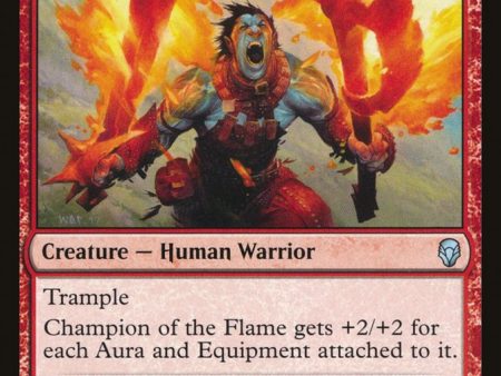 Champion of the Flame [Dominaria] on Sale