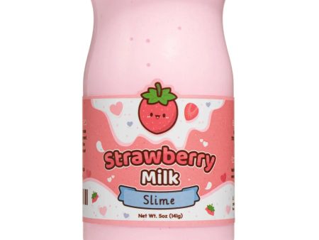 Strawberry Milk Glossy Slime For Cheap