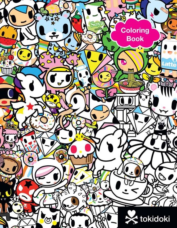 tokidoki Coloring Book Fashion