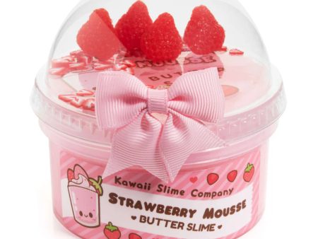 Strawberry Mousse Butter Slime Online now