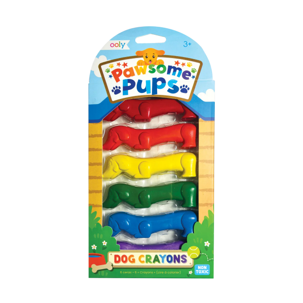 Pawsome Pups Dog Crayons For Cheap