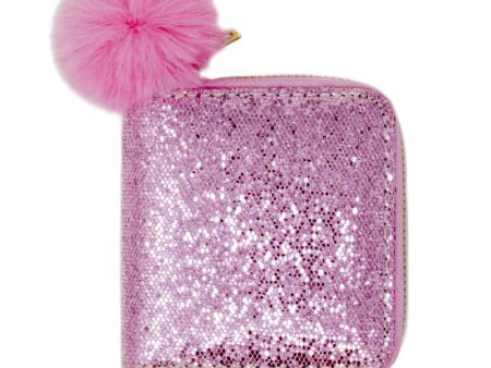 Glitter Wallet - Pink Online