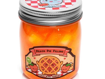 Peach Pie Filling Jelly Cube Slime For Discount