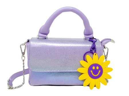 Shiny Baguette Smile Handbag Online Hot Sale