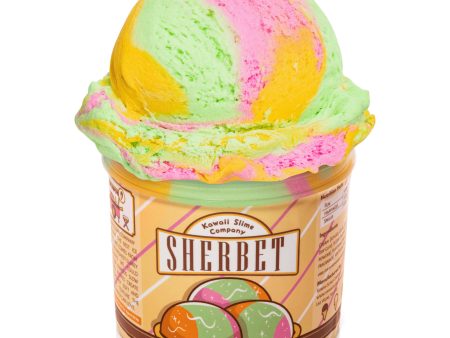 Sherbet Scented Ice Cream Pint Slime Online Sale