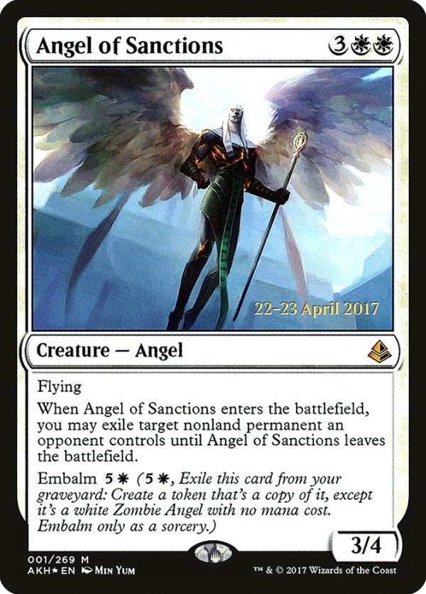 Angel of Sanctions [Amonkhet Prerelease Promos] Sale