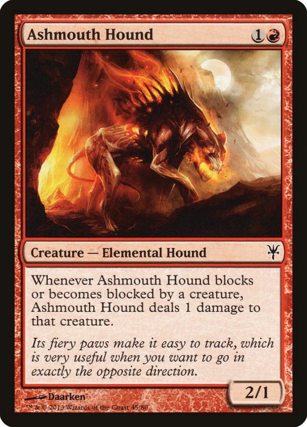 Ashmouth Hound [Duel Decks: Sorin vs. Tibalt] on Sale