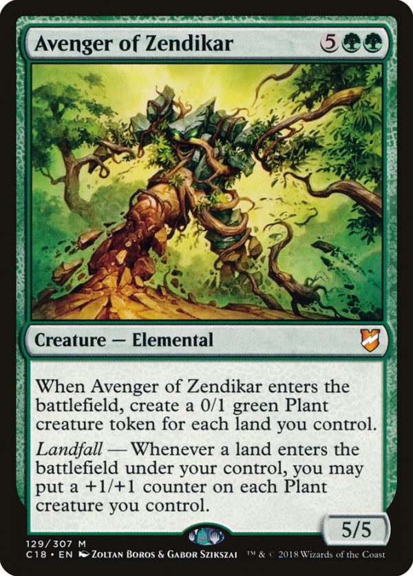 Avenger of Zendikar [Commander 2018] Online Hot Sale