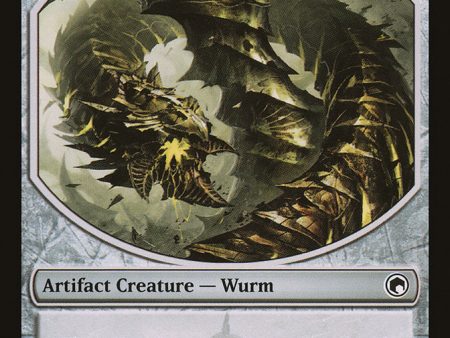 Wurm Token (8 9) [Scars of Mirrodin Tokens] For Discount