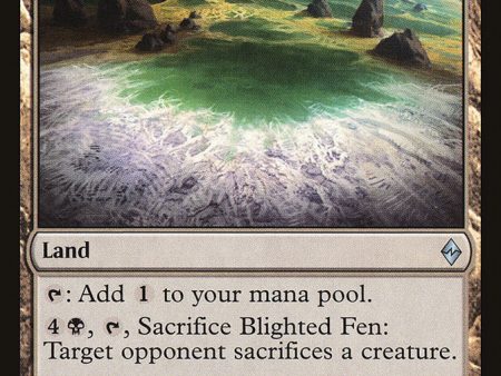 Blighted Fen [Battle for Zendikar] Sale