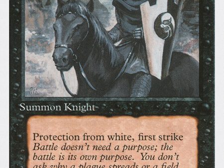 Black Knight [Fourth Edition] Cheap