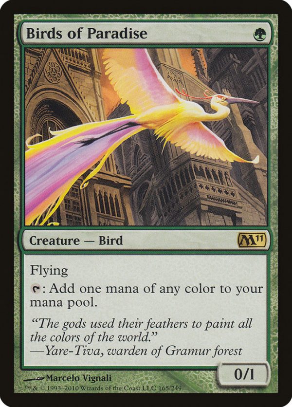 Birds of Paradise [Magic 2011] For Discount