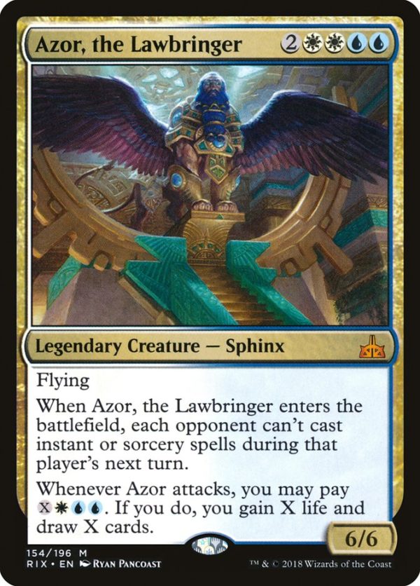 Azor, the Lawbringer [Rivals of Ixalan] Sale