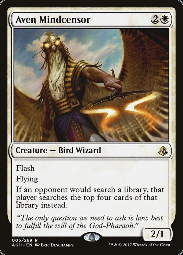 Aven Mindcensor [Amonkhet] Hot on Sale