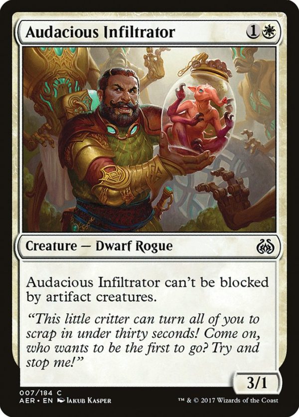 Audacious Infiltrator [Aether Revolt] For Sale