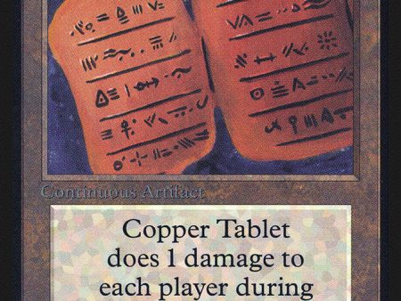 Copper Tablet [Alpha Edition] Cheap