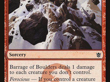 Barrage of Boulders [Khans of Tarkir] Hot on Sale