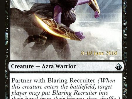 Blaring Captain (Prerelease) [Battlebond Promos] Hot on Sale