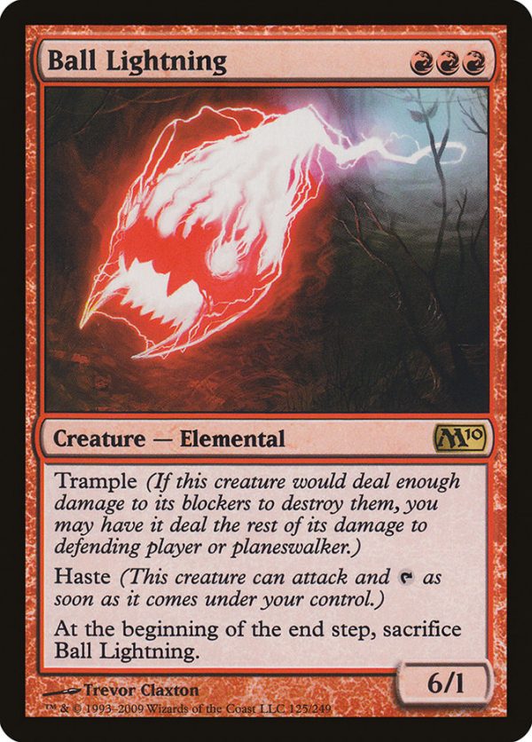 Ball Lightning [Magic 2010] Discount