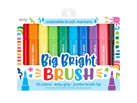 Big Bright Brush Markers Hot on Sale