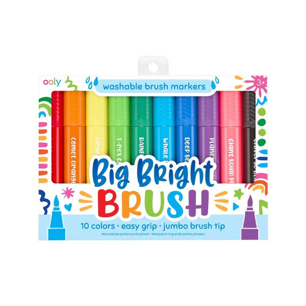 Big Bright Brush Markers Hot on Sale