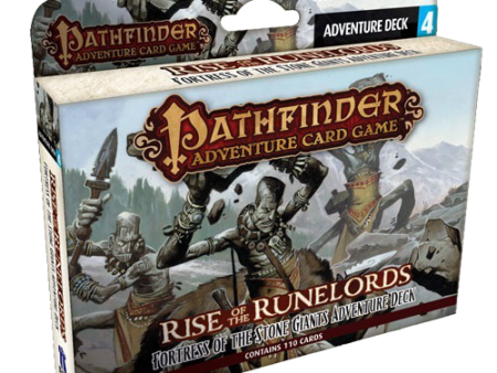 Pathfinder Adventure Card Game: Rise of the Runelords - Fortress of the Stone Giants Adventure Deck Hot on Sale