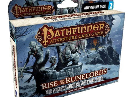 Pathfinder Adventure Card Game: Rise of the Runelords - The Skinsaw Murders Adventure Deck Fashion