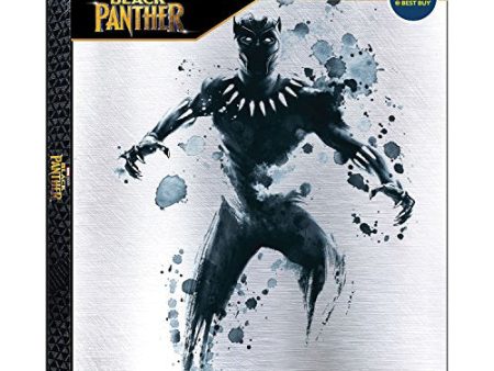 BLACK PANTHER 4K ULTRA HD LIMTED EDITION STEELBOOK (LENTICULAR COVER)   IMPORT   INCLUDES REGION FREE BLU RAY For Discount